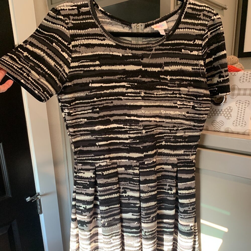 LulaRoe striped dress